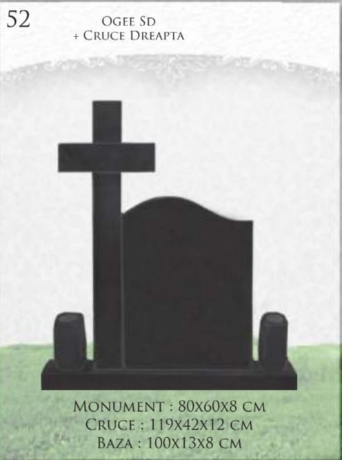 cruci marmura mozaic accesorii monumente funerare