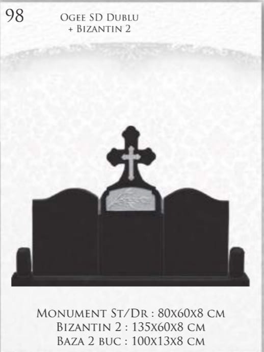 cruci marmura mozaic accesorii monumente funerare