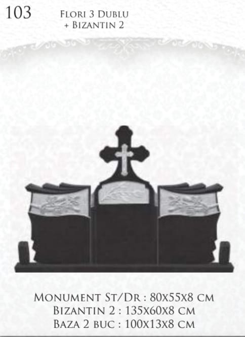 cruci marmura mozaic accesorii monumente funerare