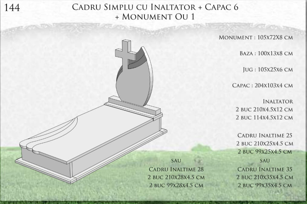 cruci marmura mozaic accesorii monumente funerare