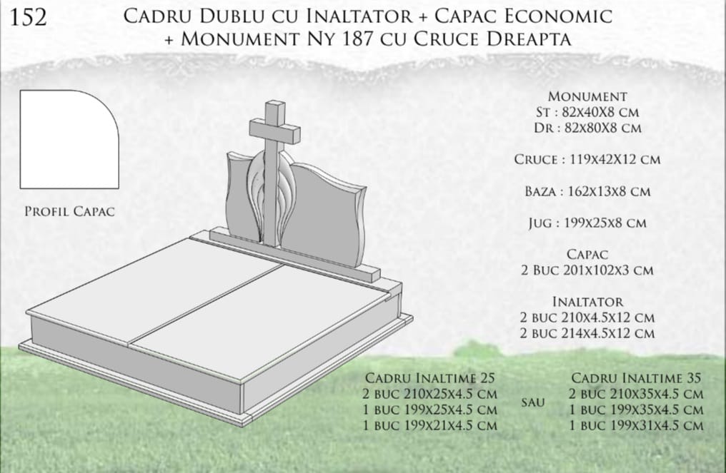 cruci marmura mozaic accesorii monumente funerare