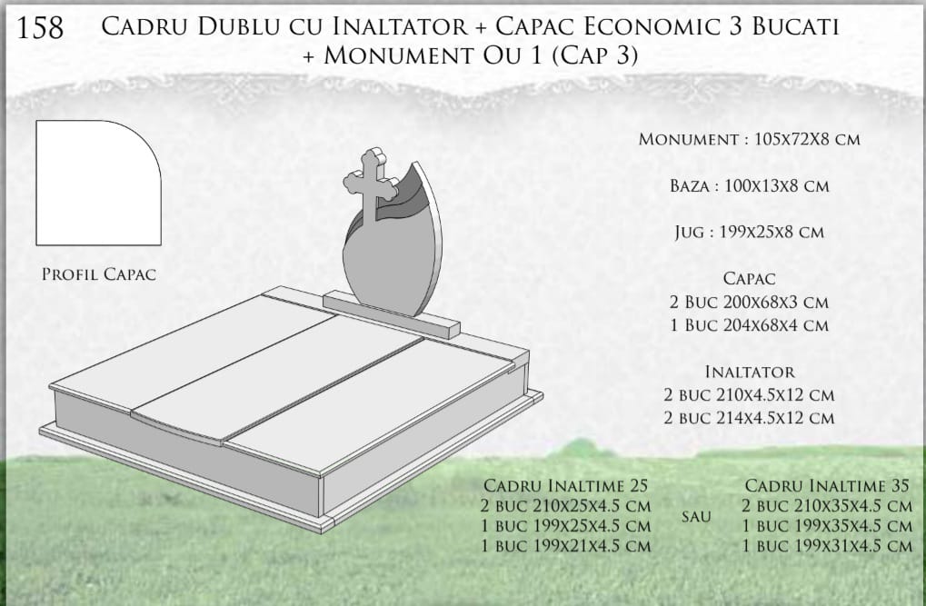 cruci marmura mozaic accesorii monumente funerare