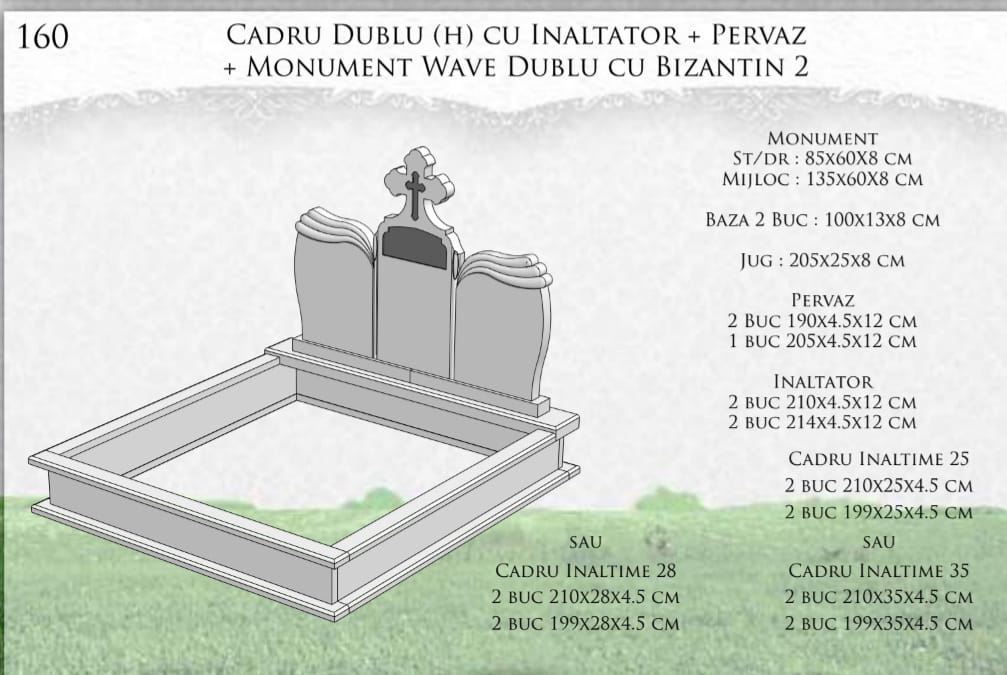 cruci marmura mozaic accesorii monumente funerare