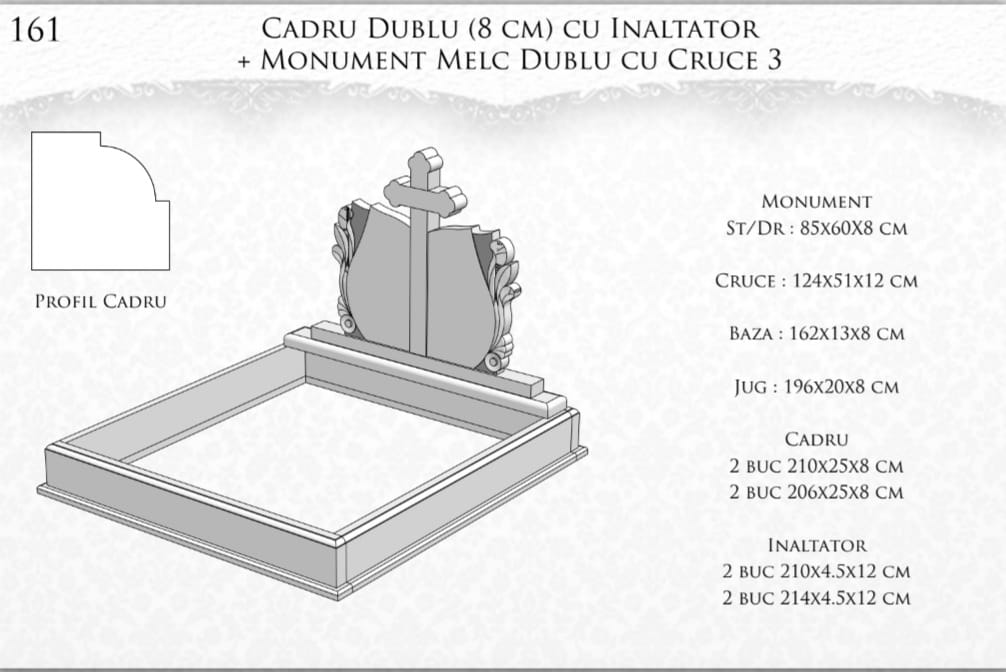 cruci marmura mozaic accesorii monumente funerare